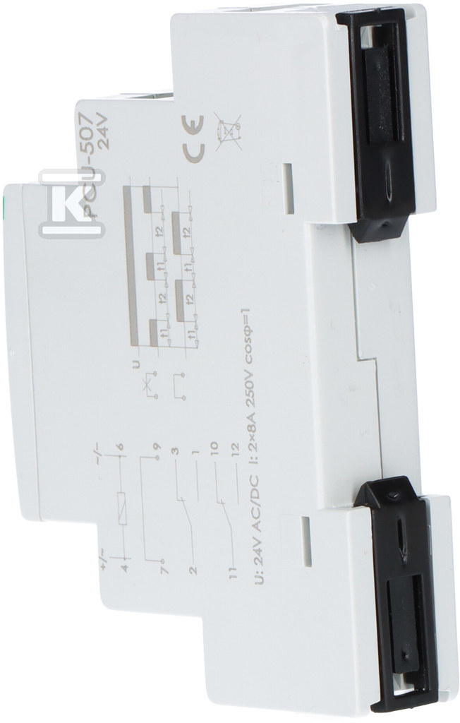 Zeitrelais mit 4 Funktionen - PCU-507-24V