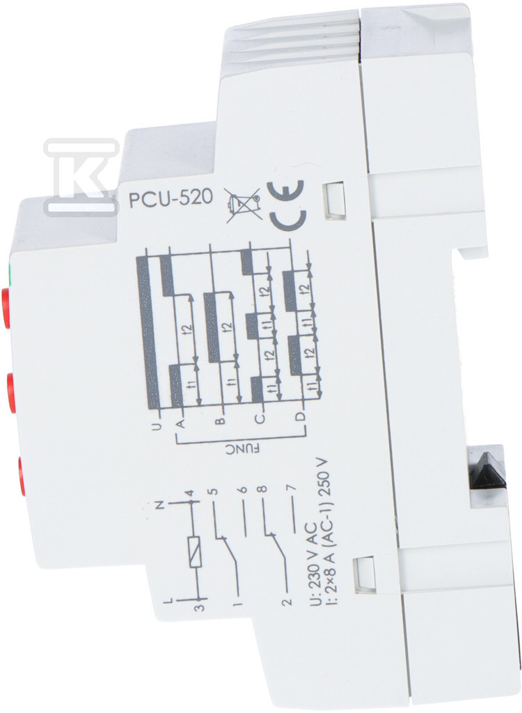 Реле часу PCU-520 багатофункціональне, - PCU-520