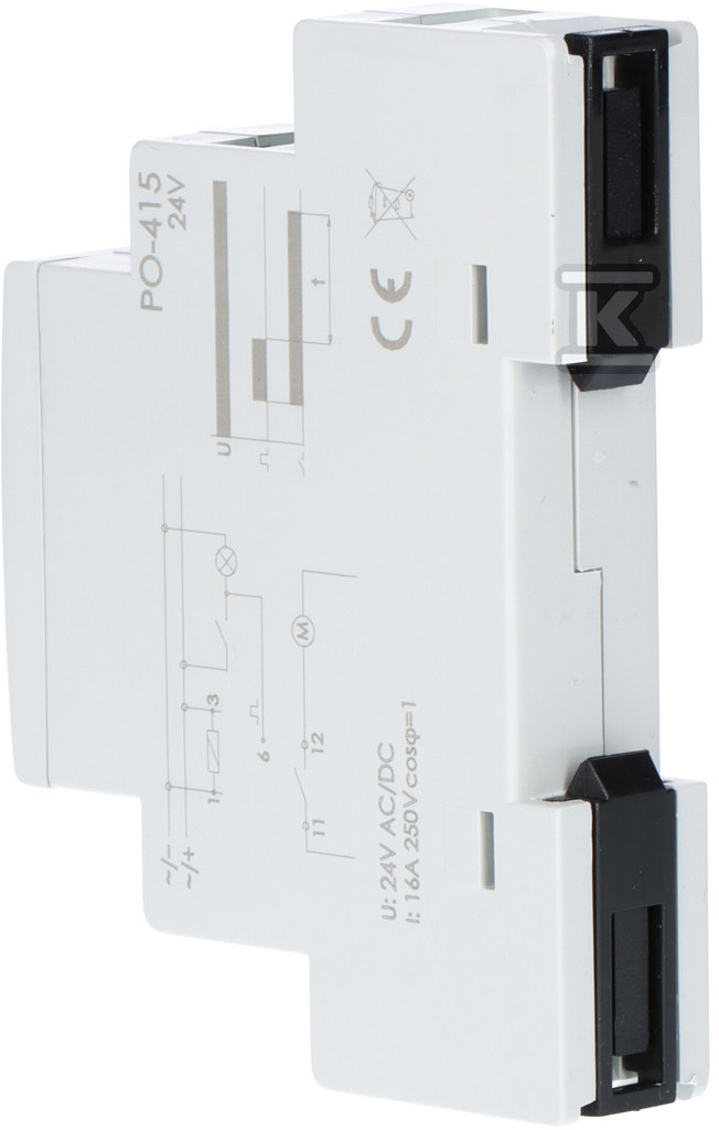 PO-415 vremenski relej sa isključenjem, - PO-415-24V