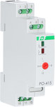 Time relay with off-delay, DIN rail mounting, 230V with off-delay, time range 1 ÷ 15m, Un = 230V ~, Io <16A, mounting on TH-35 PO-415 rail