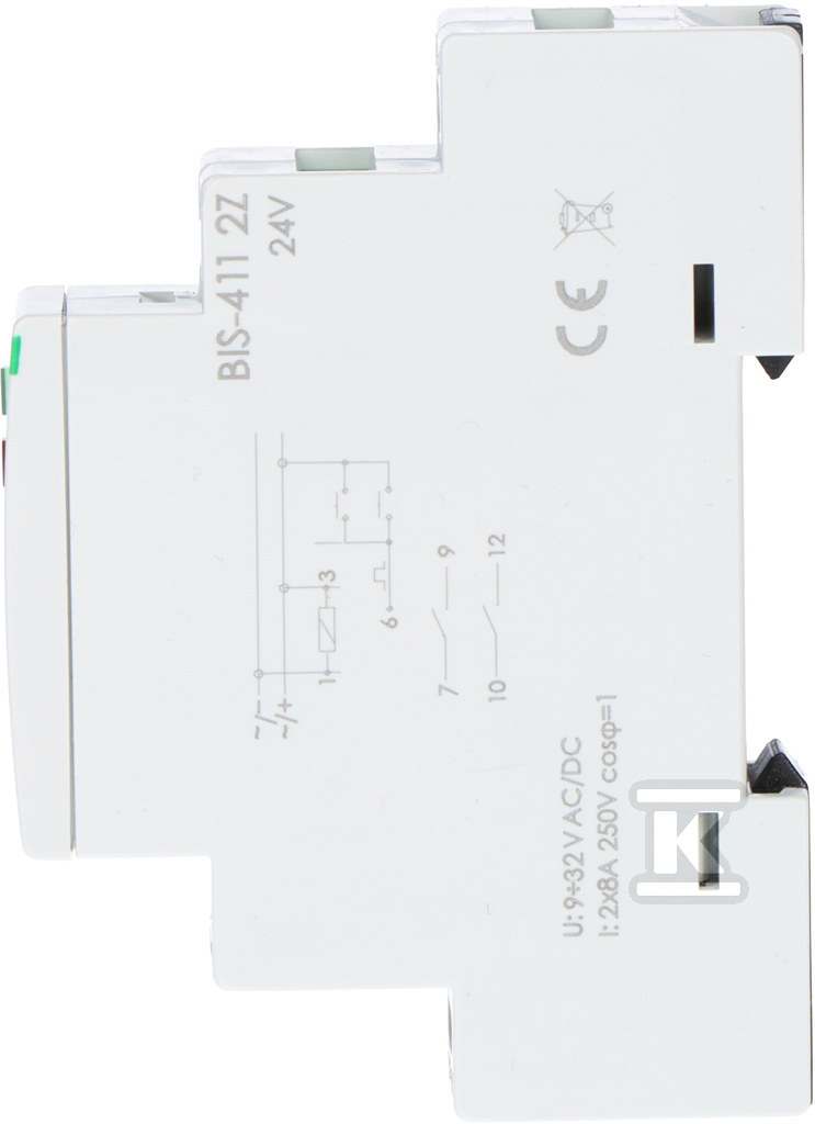 Бістабільне реле БІС-411-2З-24В - BIS-411-2Z-24V