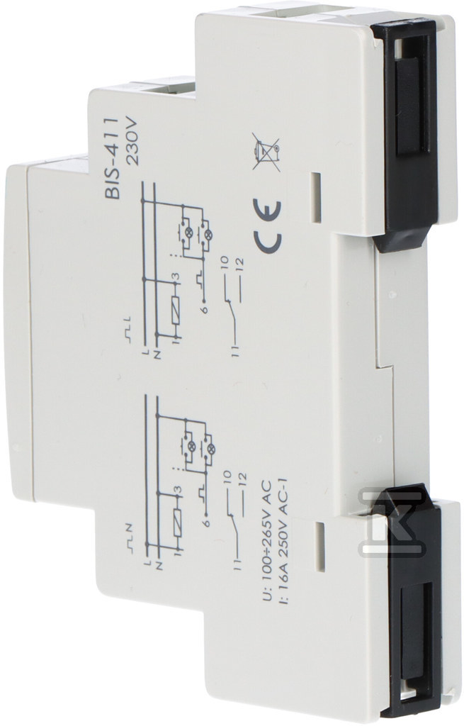 Бістабільне реле BIS-411, кріпиться на - BIS-411