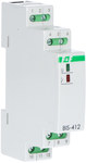 Group bistable relay, for DIN rail, with inrush relay 160A/20ms BIS-412-LED