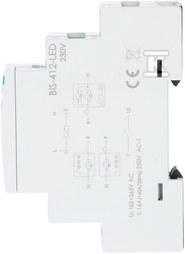 Групове бістабільне реле, для - BIS-412-LED