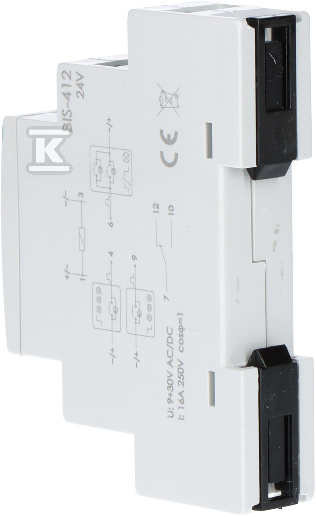 Group bistable relay U=24AC/DC - BIS-412-24V