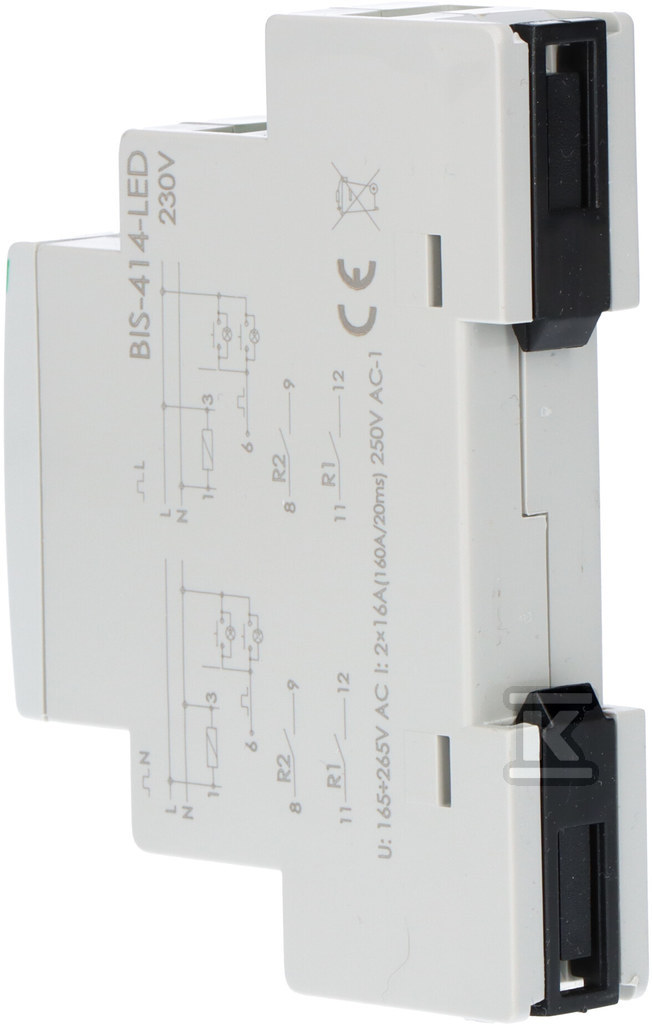 Bistable relay, sequential, for DIN - BIS-414I