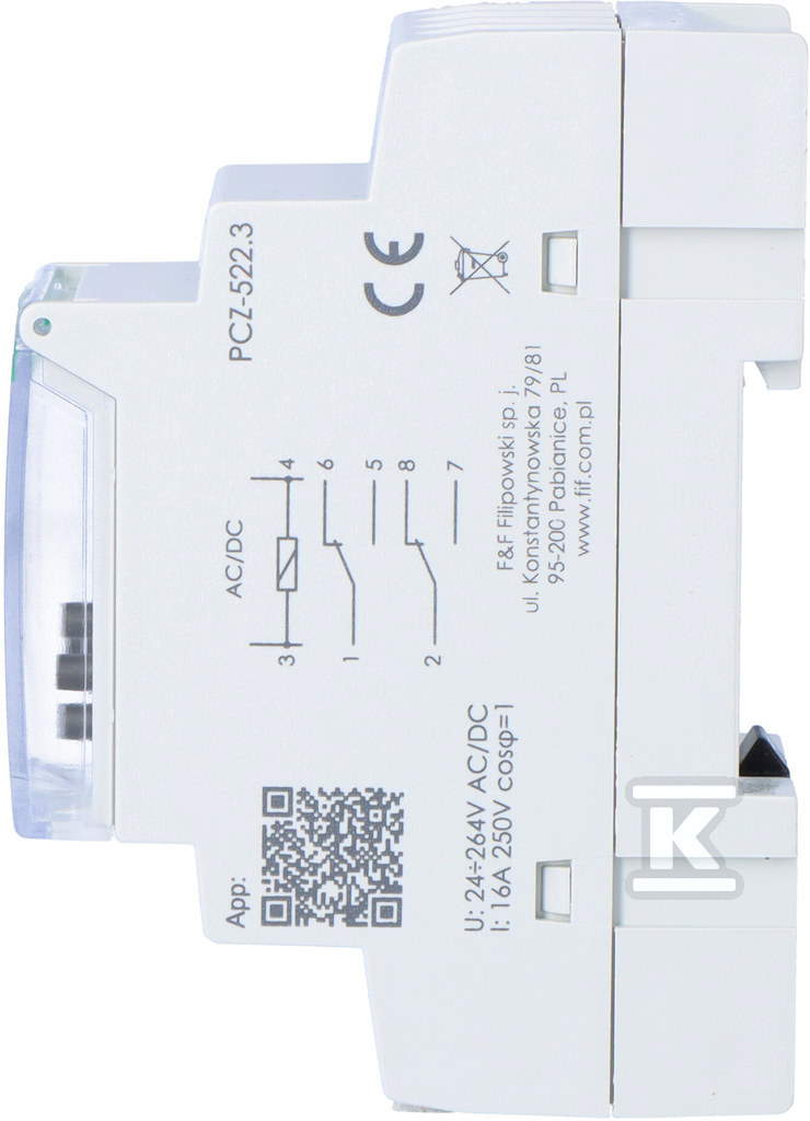 Programmable timer PCZ-522 two-channel, - PCZ-522.3