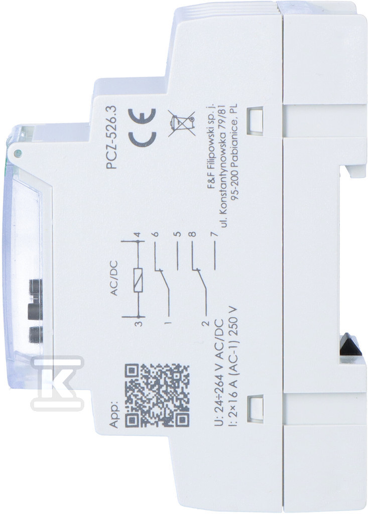 Programovateľný časovač PCZ-526 - PCZ-526.3