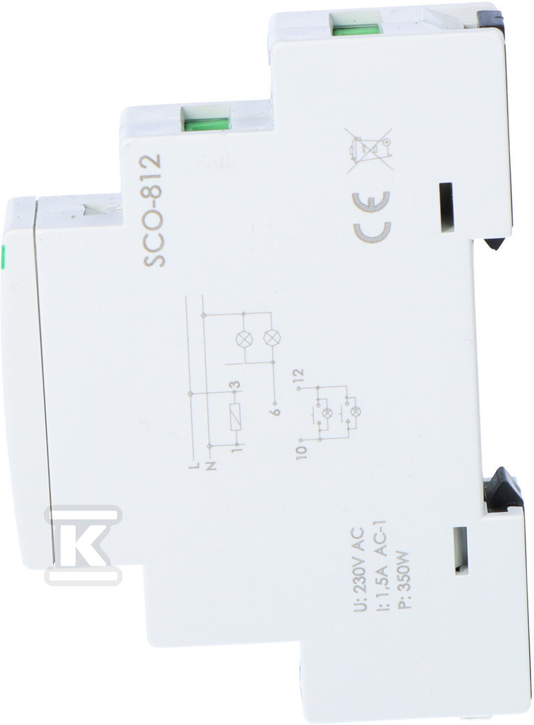 Lighting dimmer SCO-812 with "memory" - SCO-812