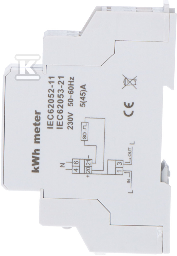 Elektroměr LE-01 - jednofázový, - LE-01