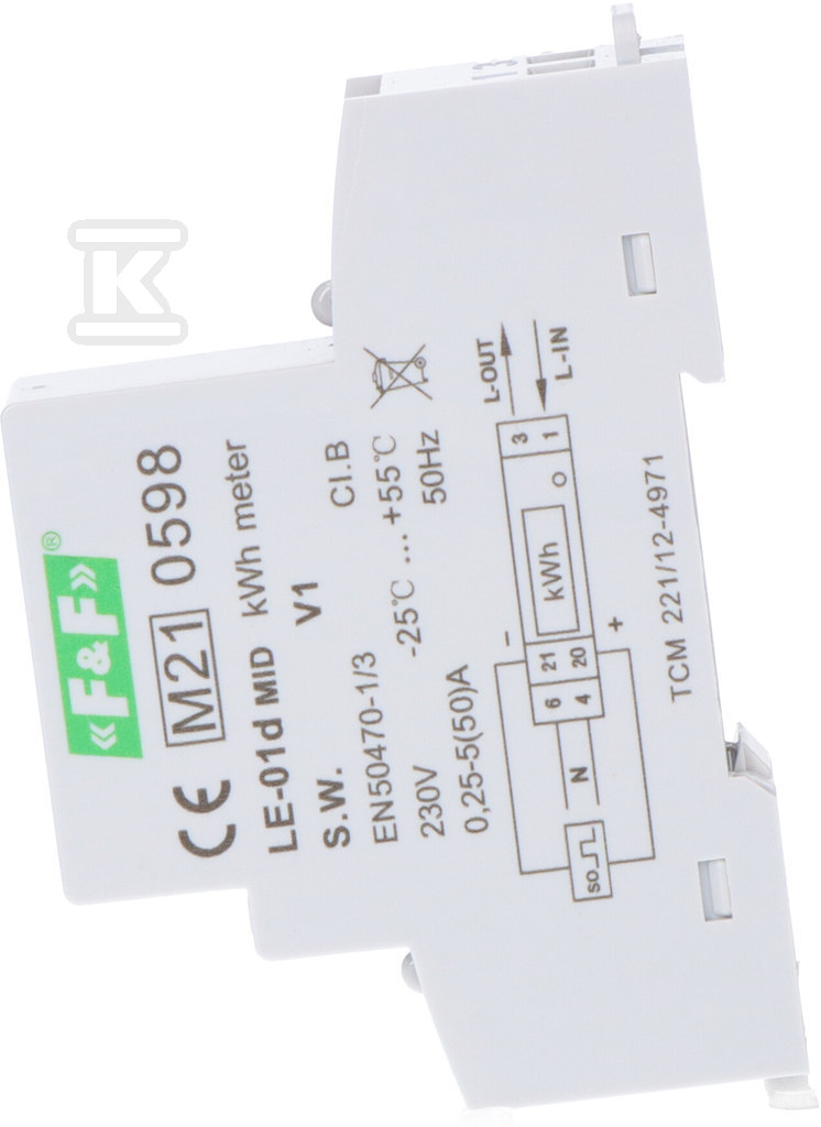 Electricity meter LE-01d - - LE-01D