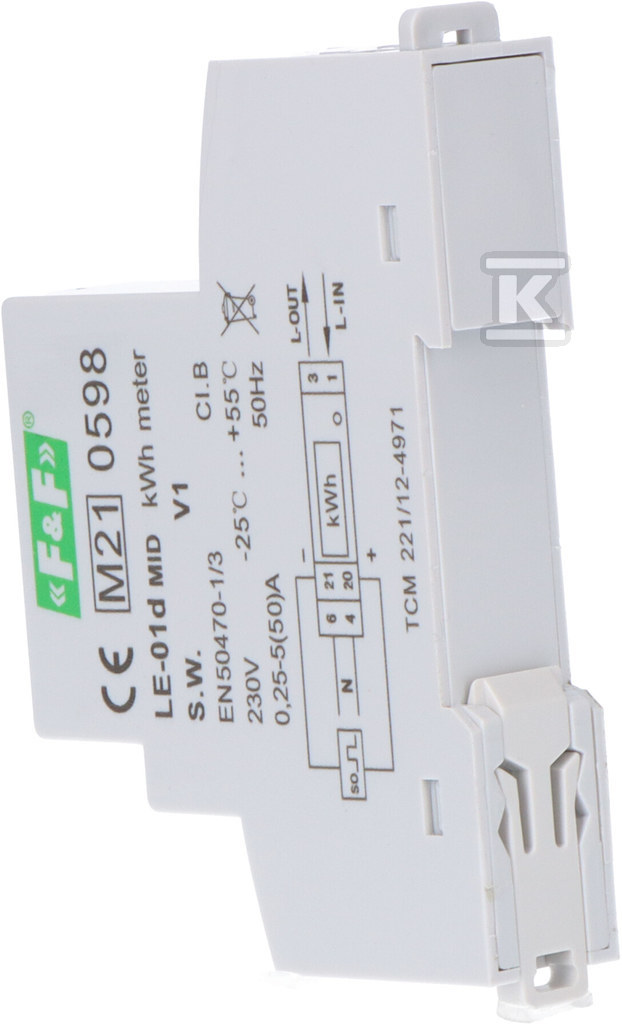 Electricity meter LE-01d - - LE-01D