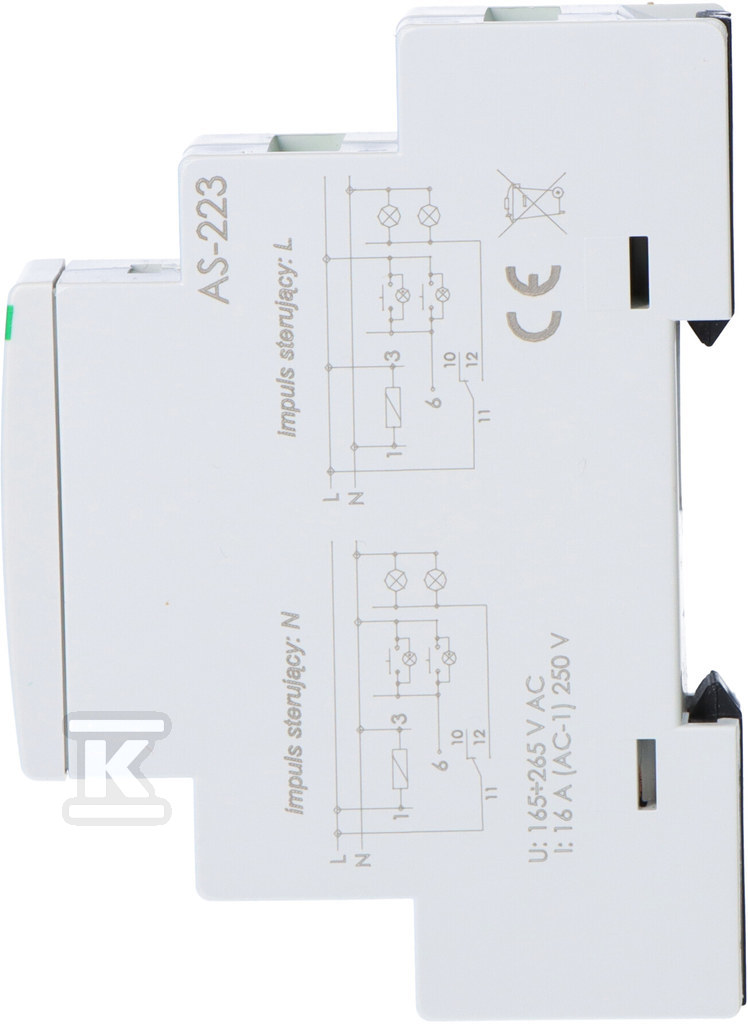 AS-223 staircase timer with - AS-223