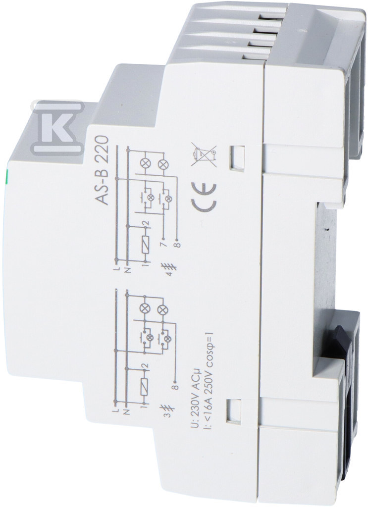 AS-B220 staircase timer Un = 230V, I = - AS-B220