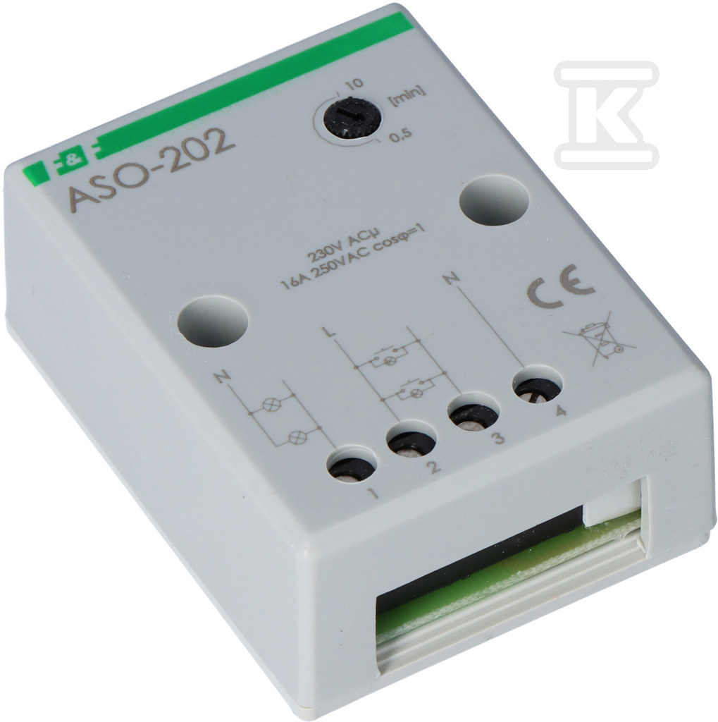 Staircase timer ASO-202 Un = 230V ~ Io - ASO-202