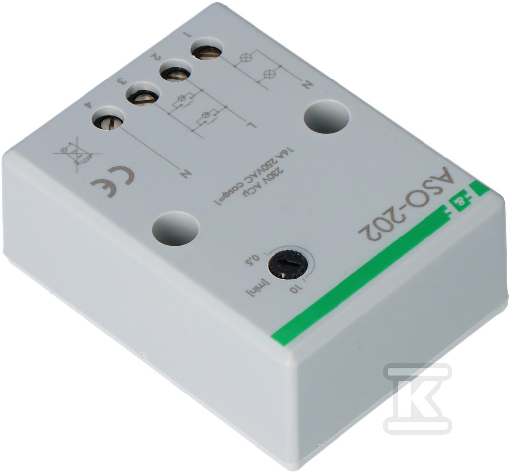 Staircase timer ASO-202 Un = 230V ~ Io - ASO-202