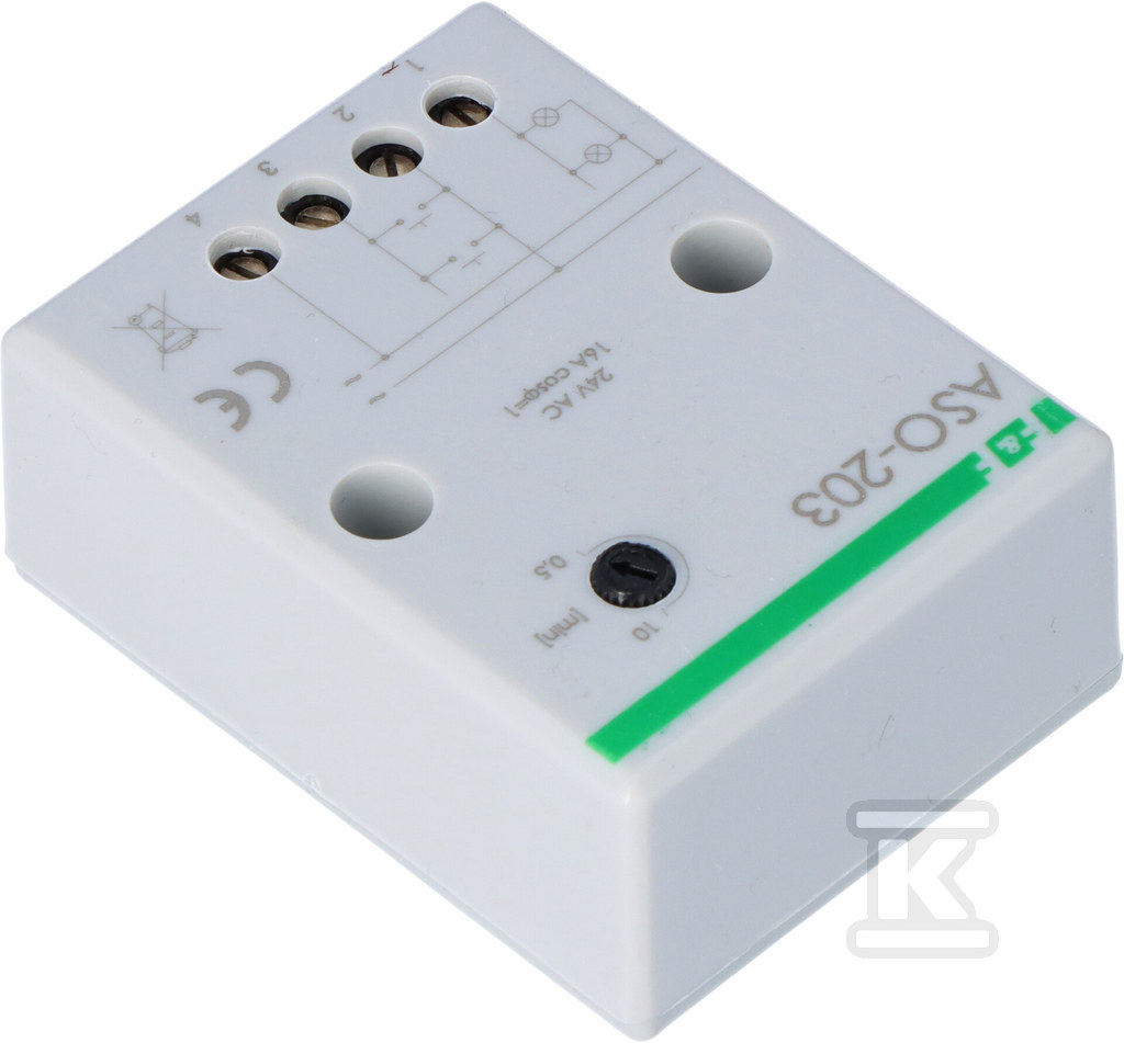 Staircase timer ASO-203 Un = 24V AC/DC - ASO-203