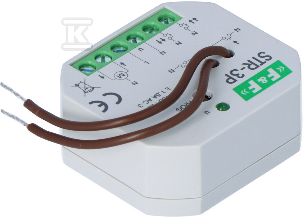 Roller shutter controller for AC motors - STR-3P