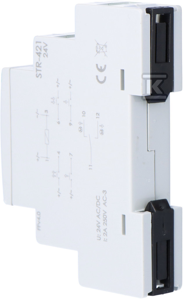 STR-421 kétgombos redőnyvezérlő, Un=24V - STR-421-24V