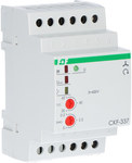 Phase sequence and phase loss sensor CKF-337 contacts: 1P, I = 10A, voltage unbalance 20-50V, without neutral wire, 3 modules