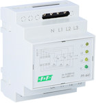 Automatic phase switch PF-441 with priority phase, for cooperation with contactors, 4 modules