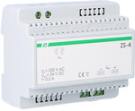 ZS-4 Transformator-Netzteil, Eingangsspannung 230 V AC, Ausgangsspannung 5, 12, 15, 18, 24, 48 V DC, P=12 W, 6 Module