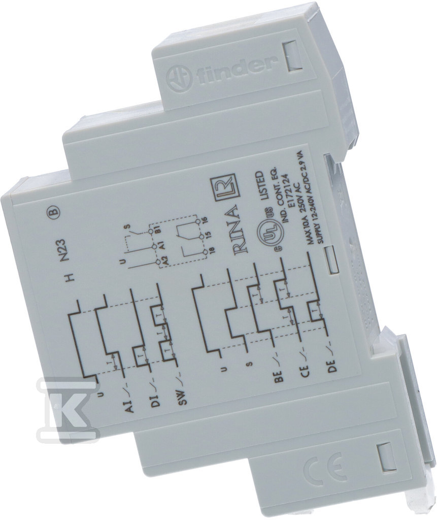 Többfunkciós időrelé AI, DI, SW, BE, - 80.01.0.240.0000