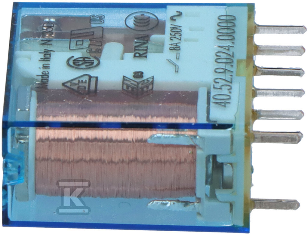 2P 8A 12V DC relé - 40.52.9.012.0000