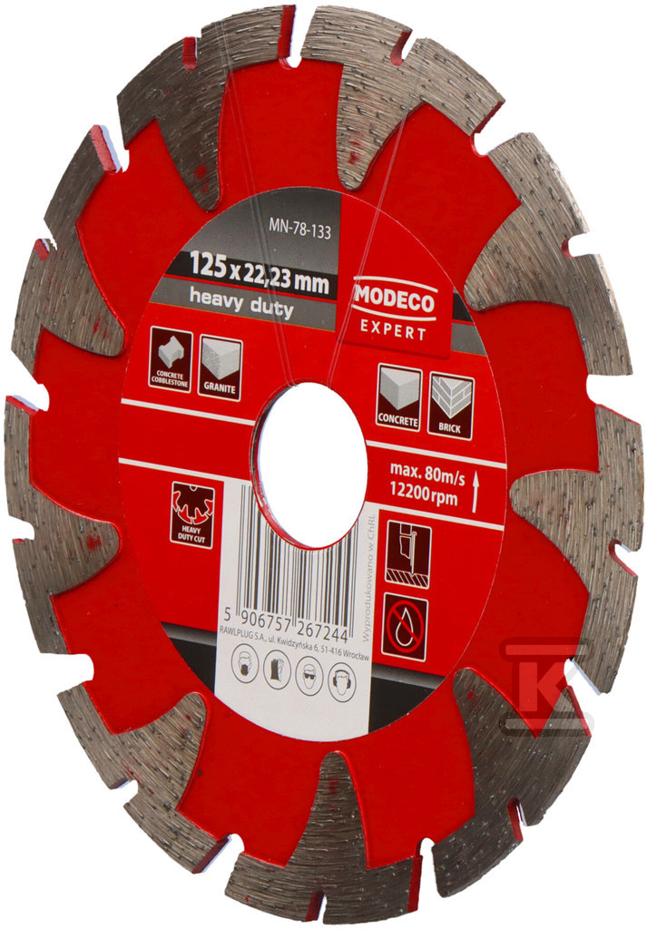 Segmentirani dijamantski disk 125mm - MN-78-133