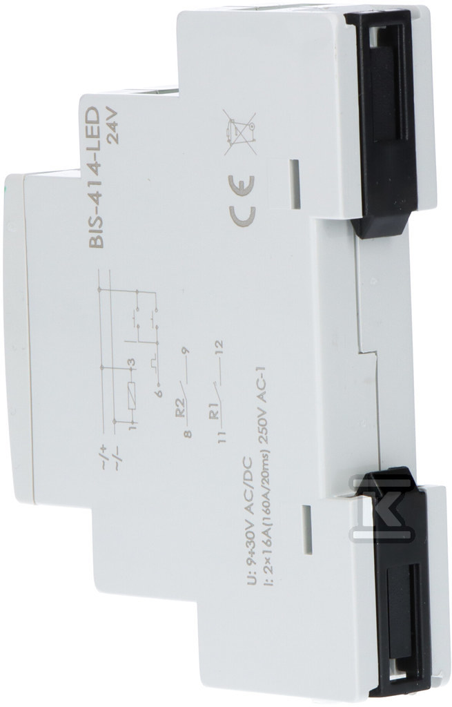 Bistable relay, sequential, for DIN - BIS-414-LED-24V