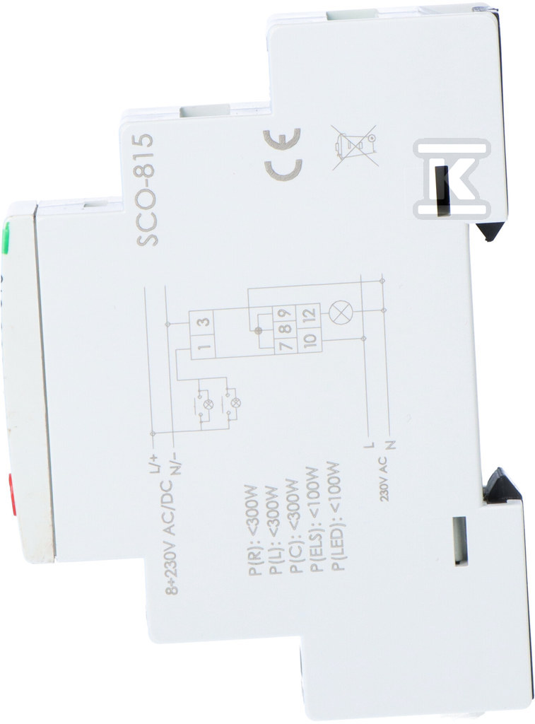 Universal dimmer (R, L, C, ESL), 1 - SCO-815