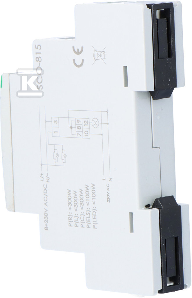 Universal dimmer (R, L, C, ESL), 1 - SCO-815