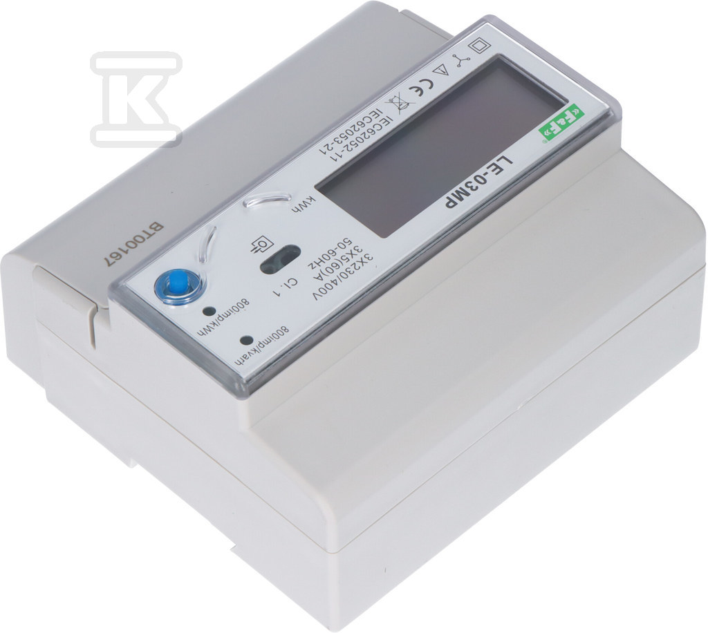 Elektromer MODBUS RS-485 - trojfázový - LE-03MP