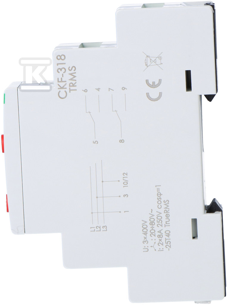 Датчик послідовності фаз і втрати фази, - CKF-318