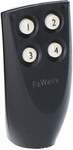 4-button remote control, 3V power supply