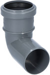 PP elbow for internal sewage 50/90 gray sanitary Onnline