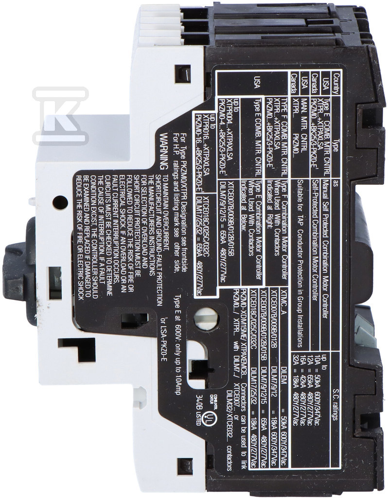 Автоматичний вимикач двигуна PKZM0, Ir - 189898