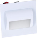 LED-Treppenleuchte Inga, weiß, 1,2W, 3100K, warm