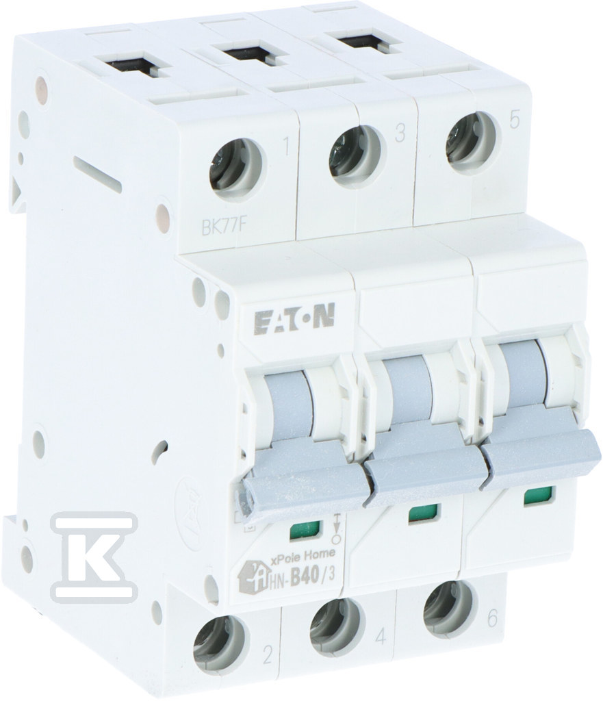 Miniature circuit breaker 6kA HN-B40/3 - 194885