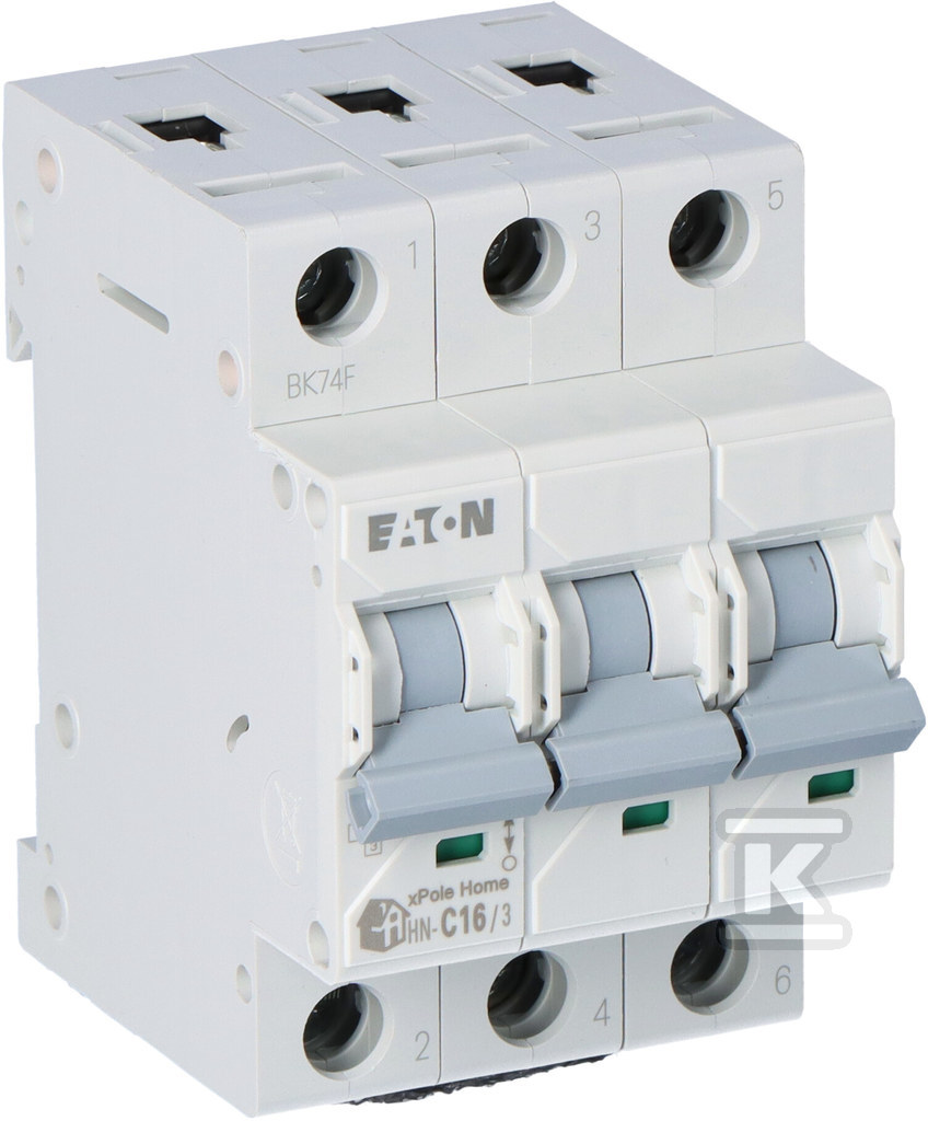 Miniature circuit breaker 6kA HN-C16/3 - 194891