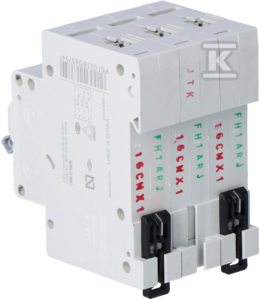 Miniature circuit breaker 6kA HN-C16/3 - 194891