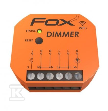 DIMMER FOX Wi-Fi 230V ILUMINARE DIMMER - WI-DIM1S1-P