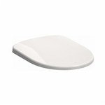 NOVA PRO Oval, anti-bacterial toilet seat, oval, made of Duroplast, hinges from below