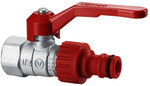 OMNI Drain ball valve with aluminium lever (DAI) (for hose connection with quick connector)