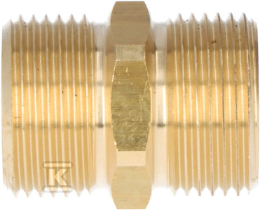 mosa専用 Mosiężny nypel GZ/GZ 1/2 cala - 1/2 cala SVN11.0101