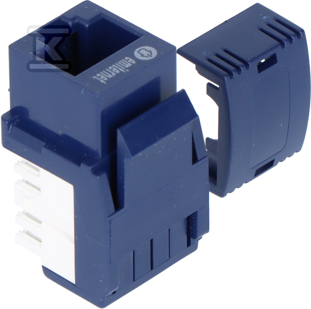 UTP RJ 45 Kat. 5e blaue Keystone-Buchse - DCN/FA-682MK-8-C5E