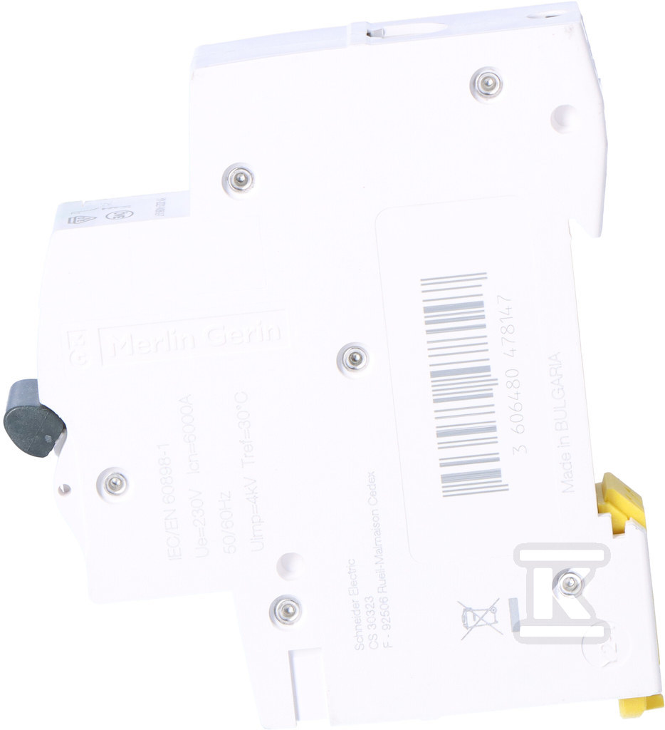 1-pole miniature circuit breaker - A9K01113