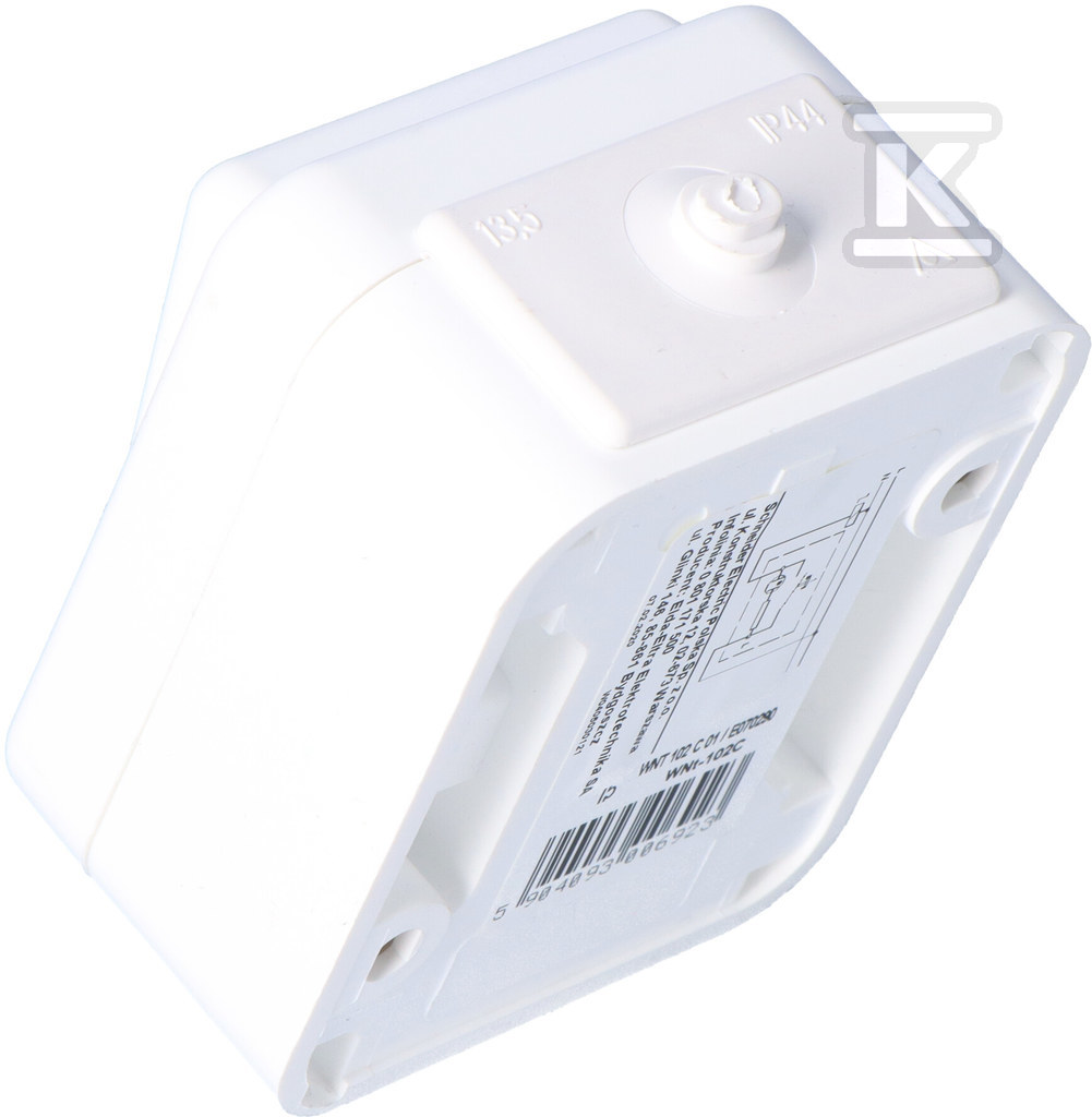 Surface-mounted button "light", IP44, - WNT102C01