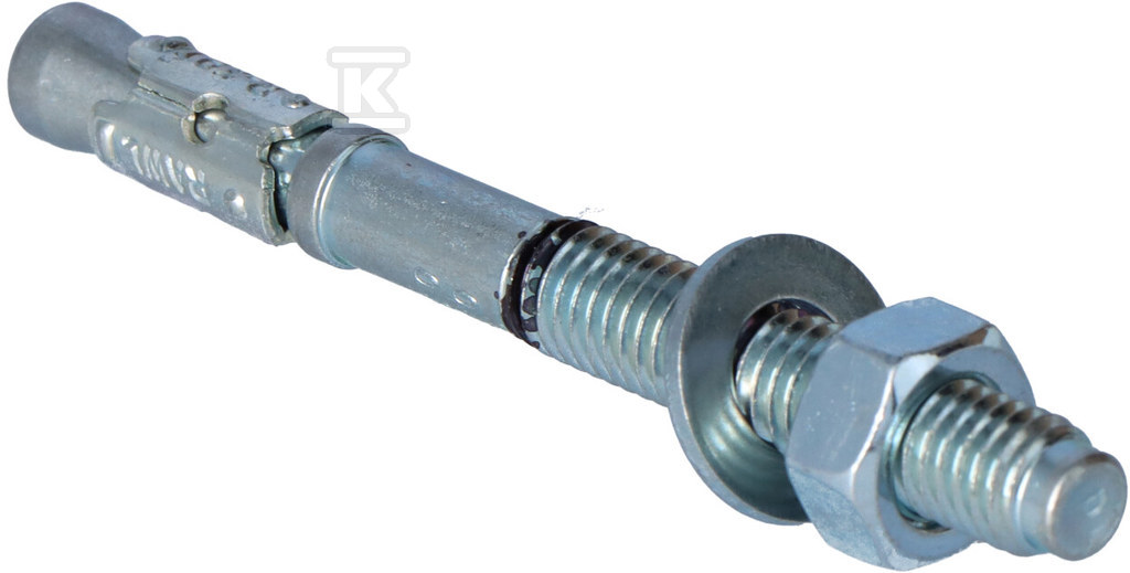 Steel segmented throughbolt anchor 8 x - R-XPT-08080/15