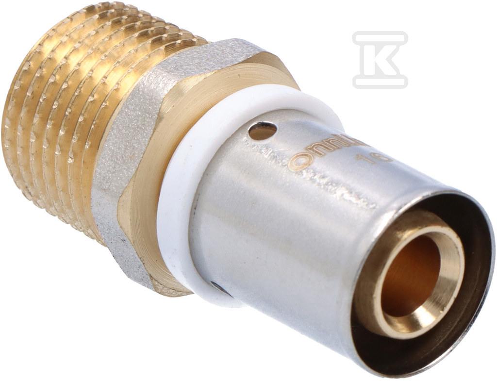 CONECTOR PRESĂ GZ 16MM X 1/2" profil U - ZZZ1612_ON